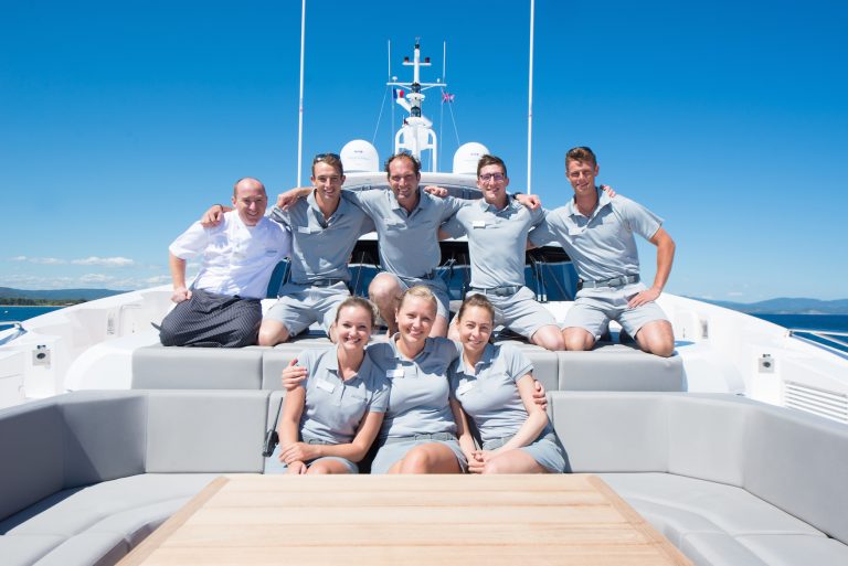 yacht boat team