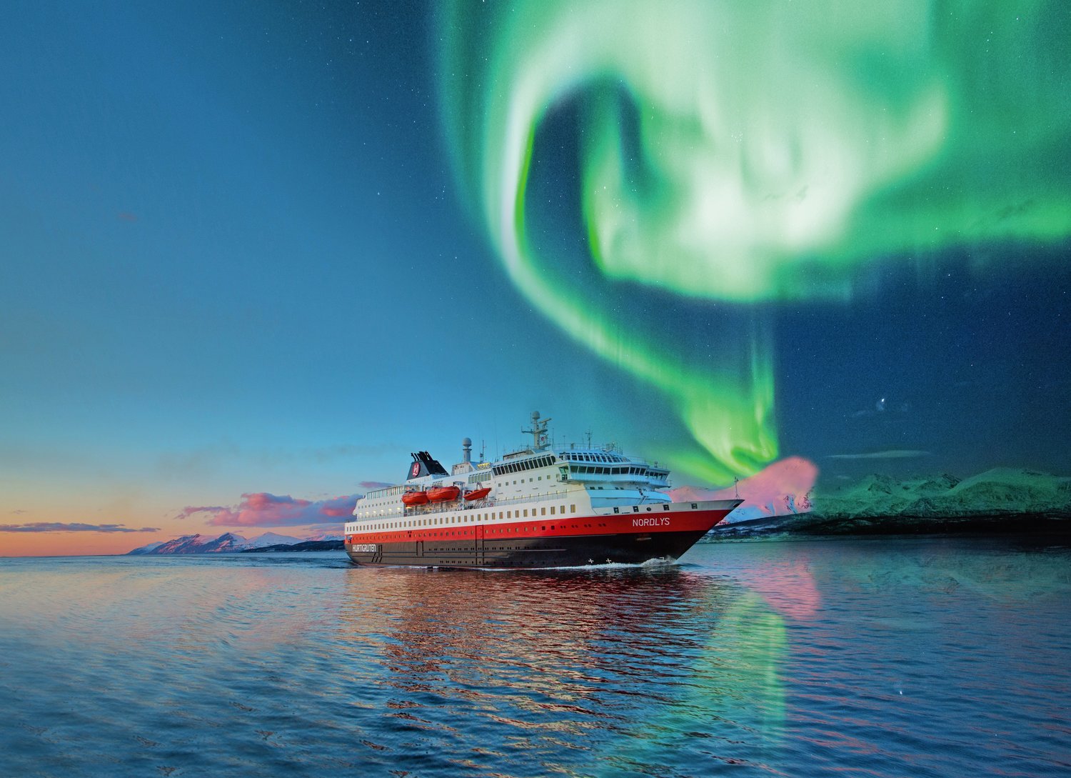 Компании Hurtigruten из Норвегии